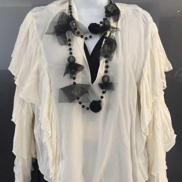 Jewelry - Black lace necklace